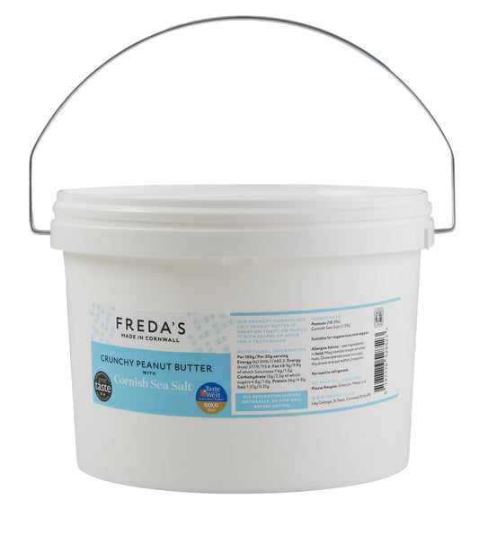 Freda's Peanut Butter - Cornish Sea Salt 2.5kg