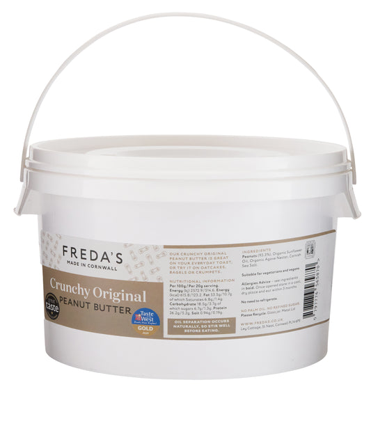 Freda's Crunchy Original Peanut Butter 2.5kg