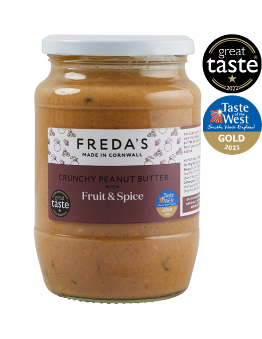 Freda's Peanut Butter - Fruit & Spice 750g