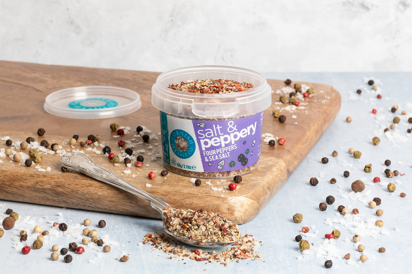 Cornish Sea Salt - Salt & Peppery Sea Salt - 60g
