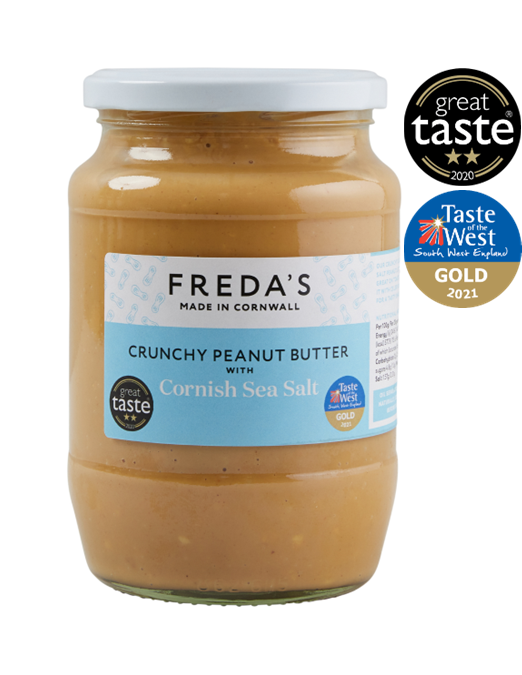 Freda's Peanut Butter - Cornish Sea Salt 750g