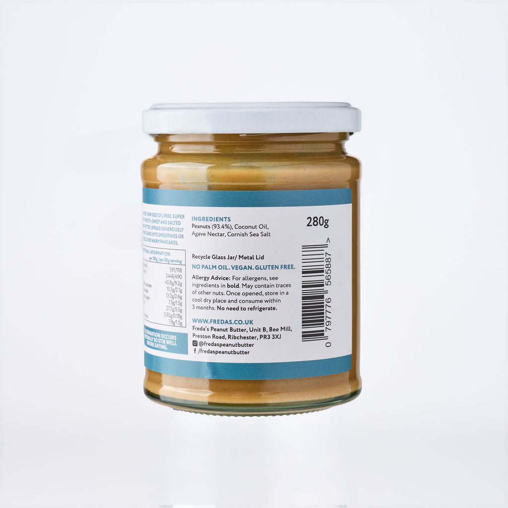 Freda's Peanut Butter - Smooth Original 280g