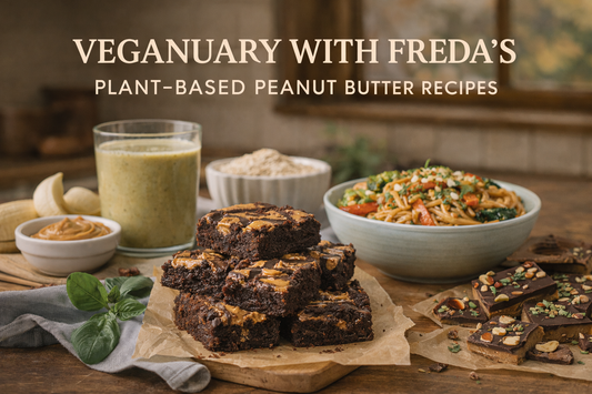 🌱 Veganuary with Freda’s: Plant-Based Peanut Butter Recipes to Love