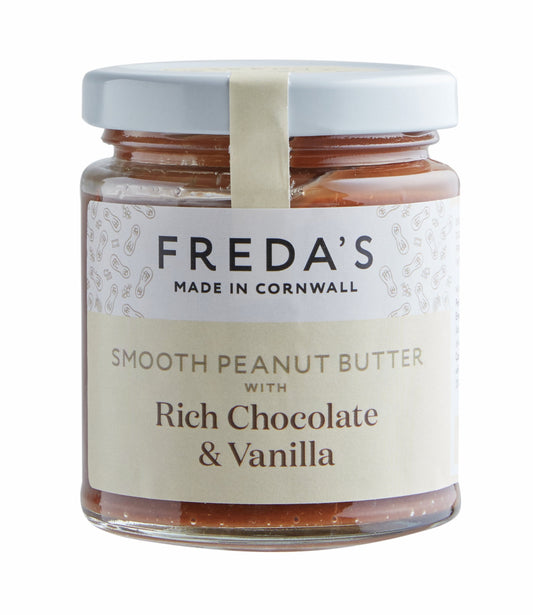 Freda's Peanut Butter - Rich Chocolate and Vanilla 180g