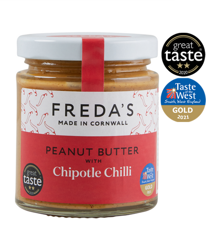 Freda's Peanut Butter - Chipotle Chilli 180g