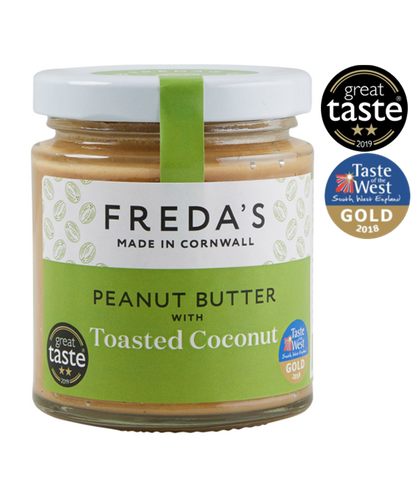 Freda's Peanut Butter - Toasted Coconut 180g