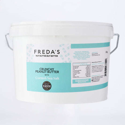 Freda's Peanut Butter - Cornish Sea Salt 2.5kg