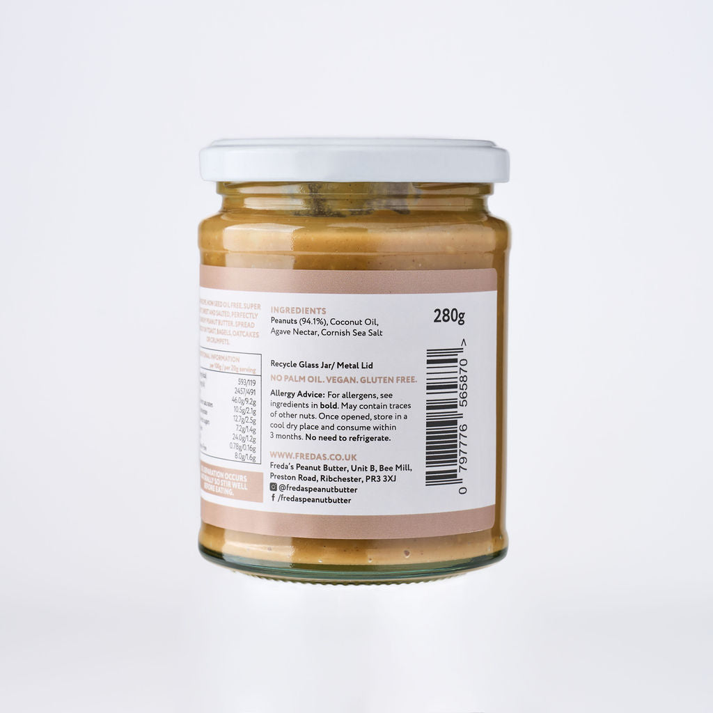 Freda's Peanut Butter - Crunchy Original 280g