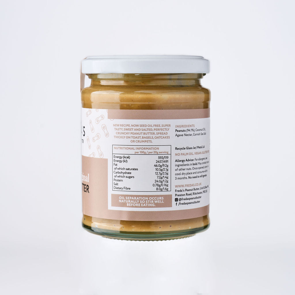 Freda's Peanut Butter - Crunchy Original 280g