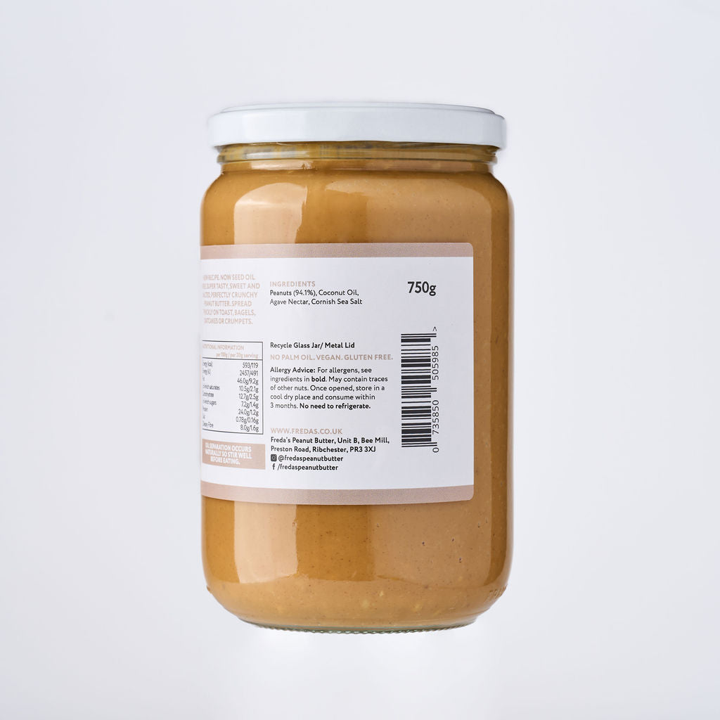 Freda's Peanut Butter - Crunchy Original 750g