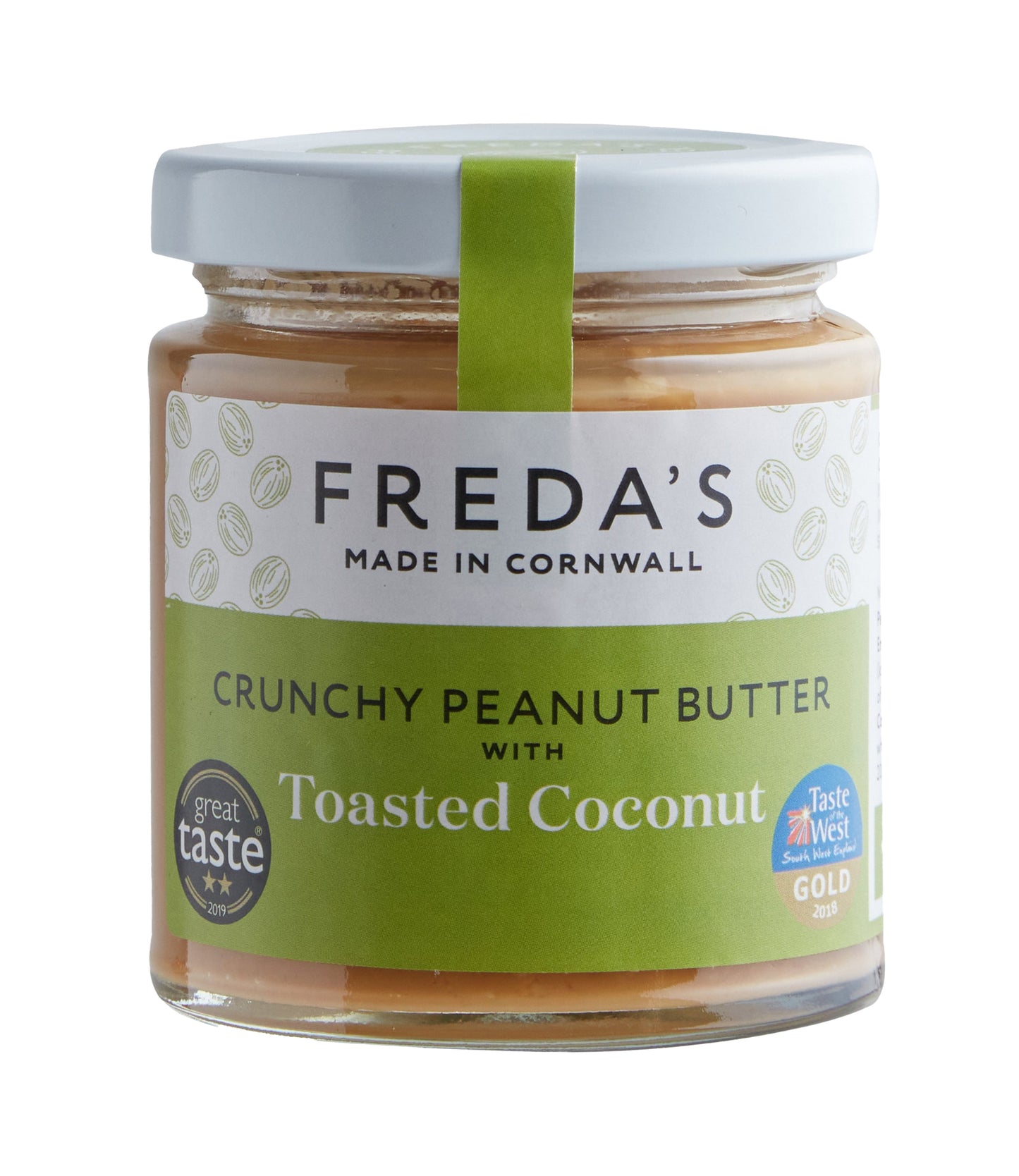 Freda's Peanut Butter - Toasted Coconut 180g