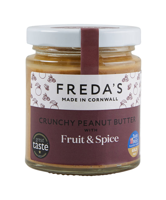 Freda's Peanut Butter - Fruit & Spice 180g