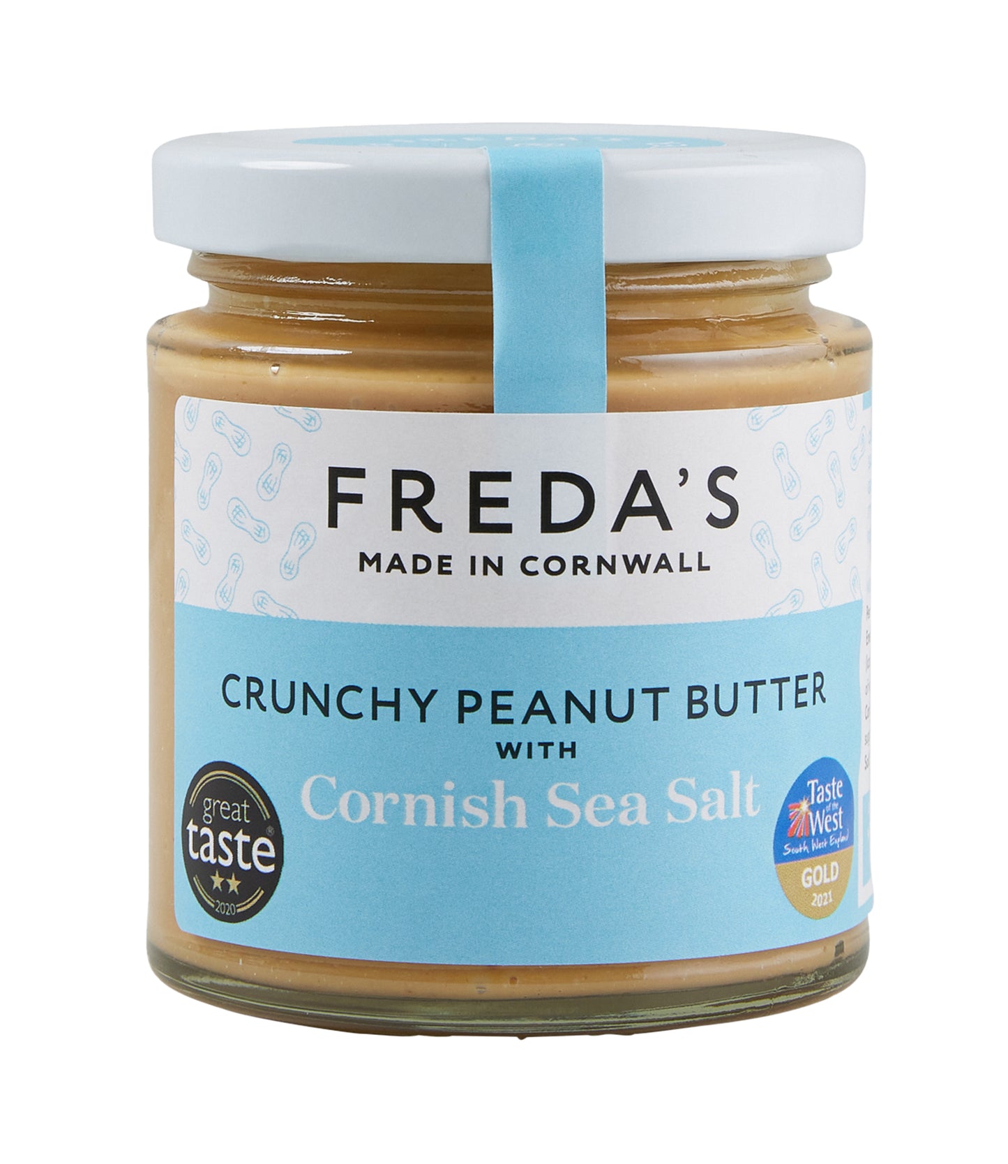 Freda's Peanut Butter - Cornish Sea Salt 180g