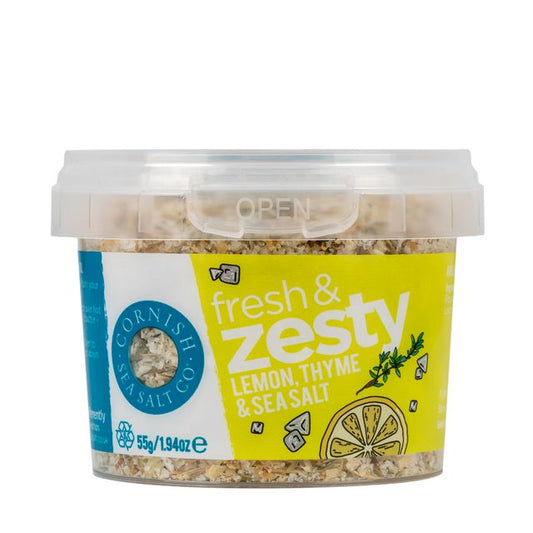 Cornish Sea Salt - Fresh & Zesty - 55g