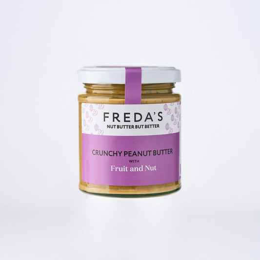 Freda's Peanut Butter - Fruit & Nut 180g