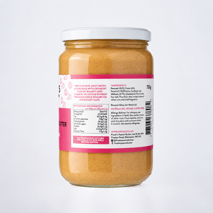 Freda's Peanut Butter - Fruit & Nut 750g