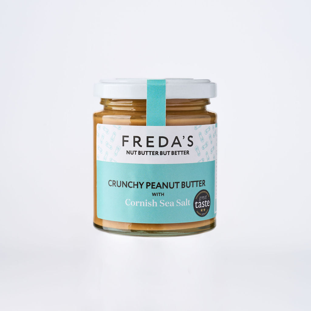 Freda's Peanut Butter - Cornish Sea Salt 180g